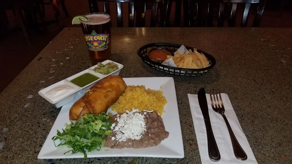 Chimichanga Dinner Carnitas